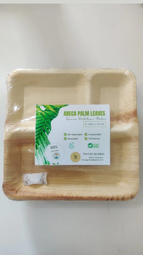 Square Partition Plates (10 plates in 1 set) - Image 3